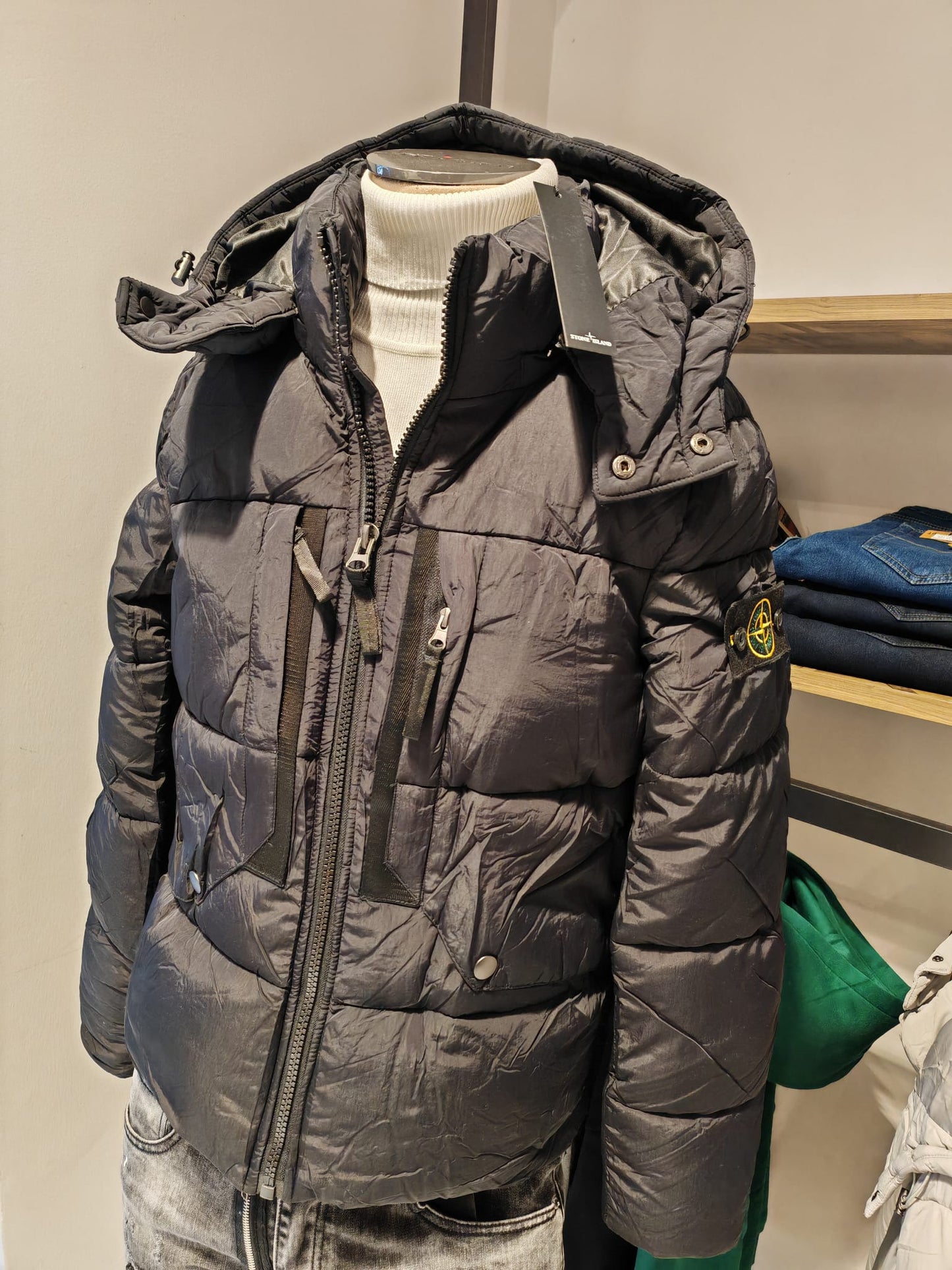 Stone Island Nylon Metal In Econyl Giacca con cappuccio Da Uomo