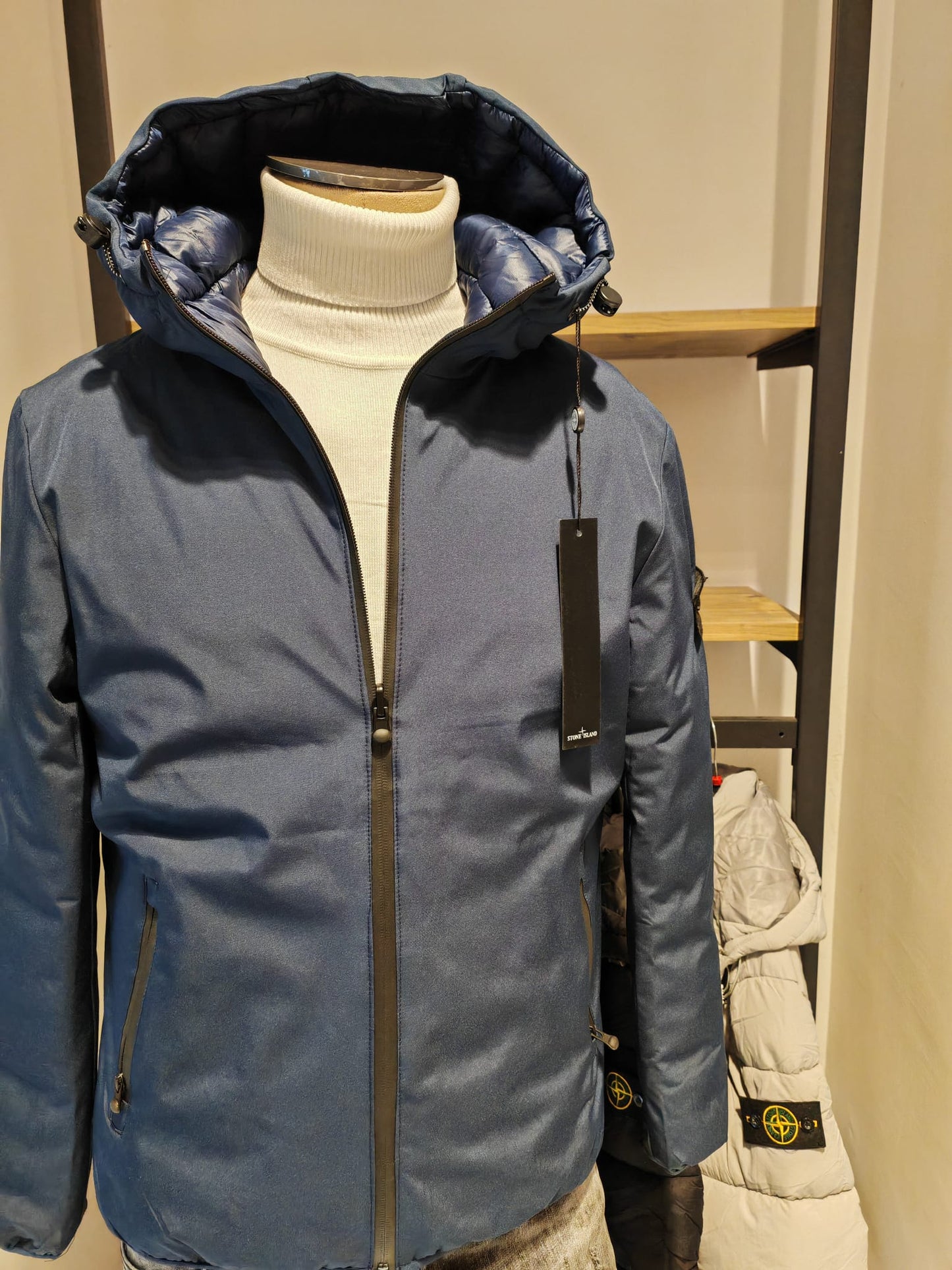 Stone Island Piumino Double Face Da Uomo