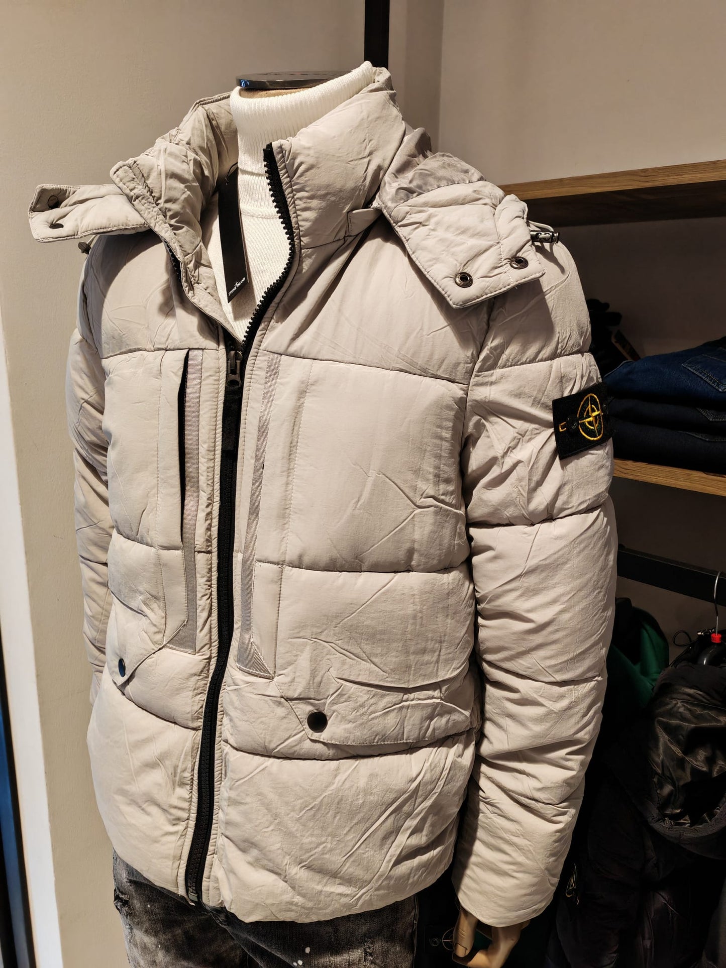 Stone Island Nylon Metal In Econyl Giacca con cappuccio Da Uomo