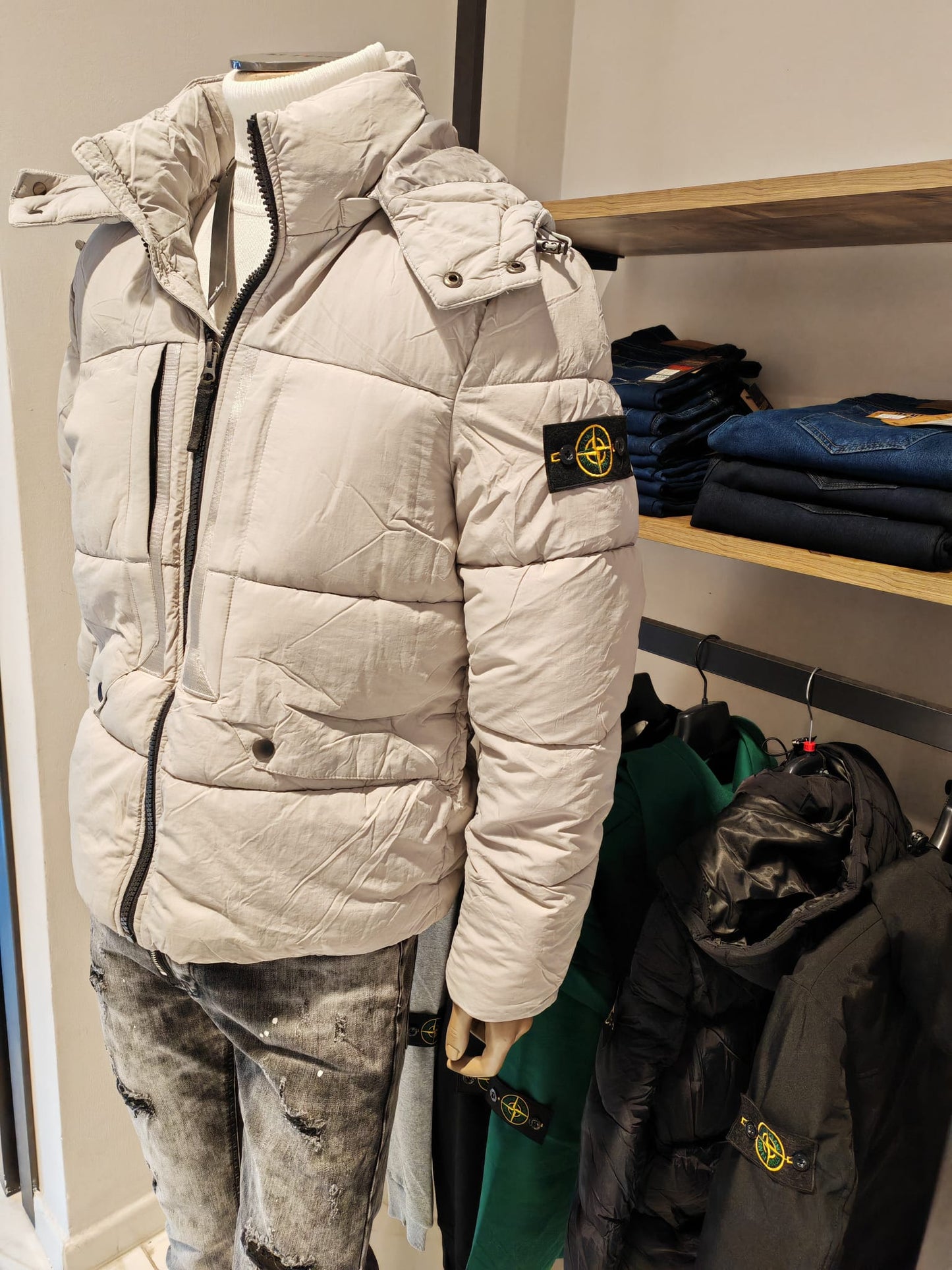 Stone Island Nylon Metal In Econyl Giacca con cappuccio Da Uomo