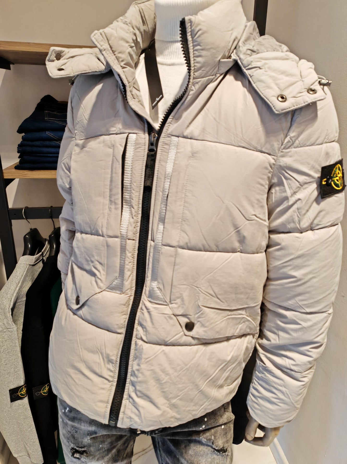 Stone Island Nylon Metal In Econyl Giacca con cappuccio Da Uomo