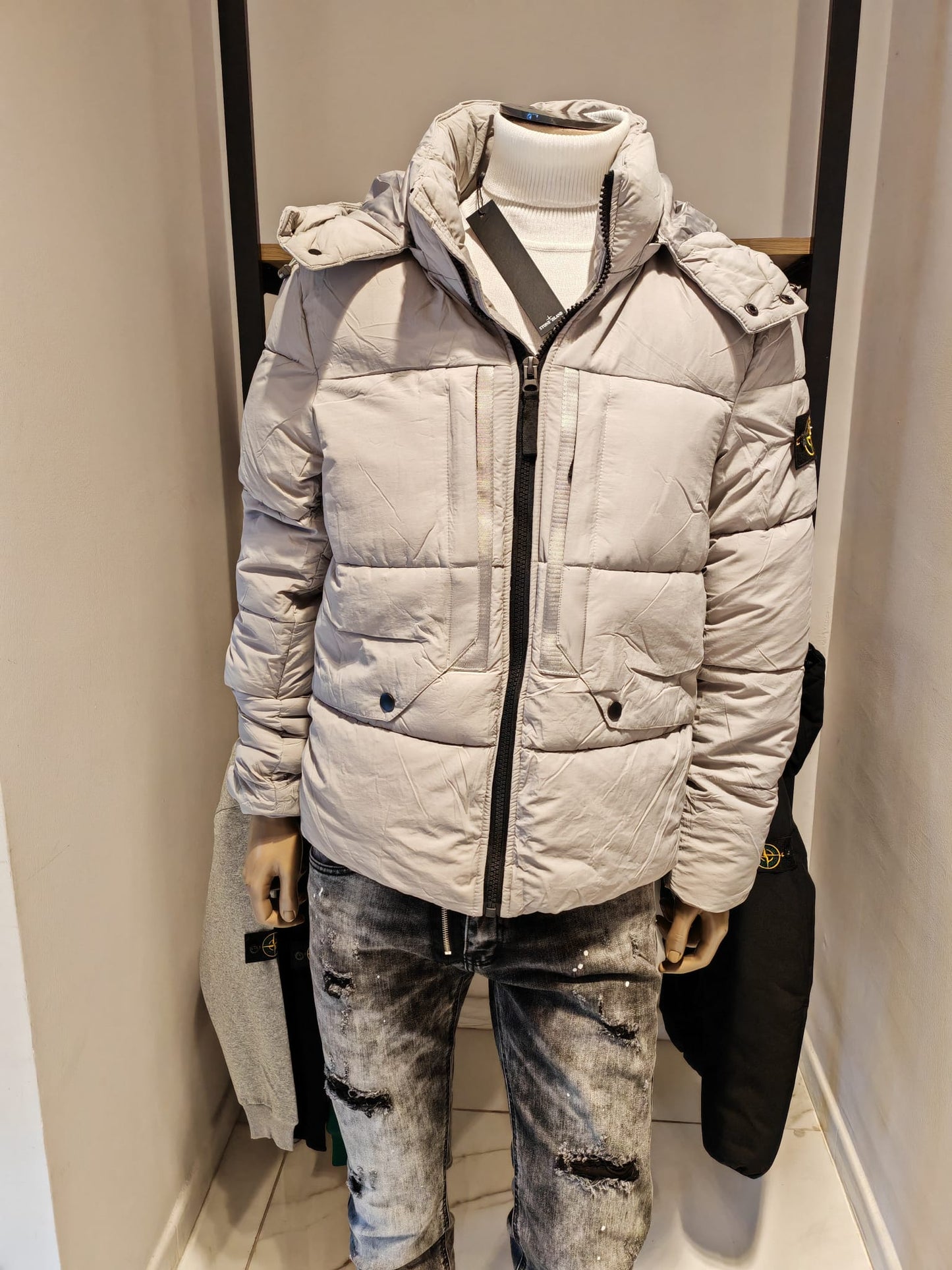 Stone Island Nylon Metal In Econyl Giacca con cappuccio Da Uomo