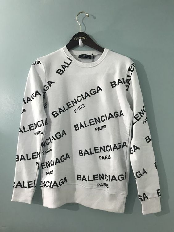 Balenciaga Felpa girocollo a maniche lunghe Unisex