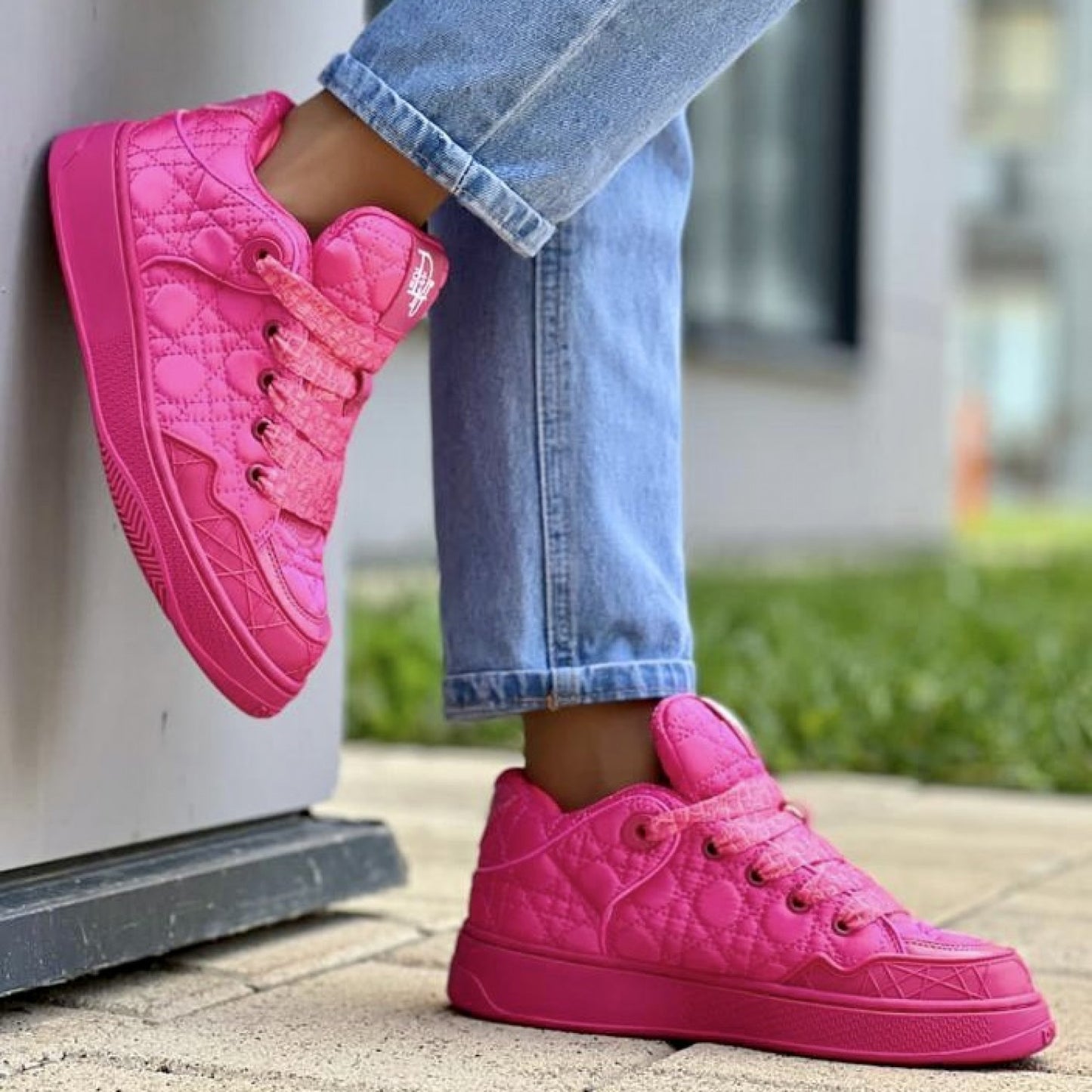 Dior B9S Skater ERL Nero Pelle di vitello Cannage trapuntata Da Donna Vari Colori