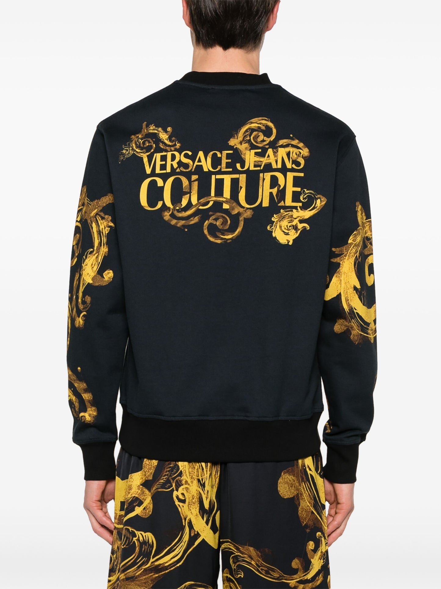 Versace Jeans Couture Felpa Watercolour Couture