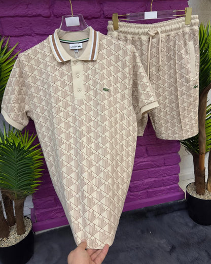 LACOSTE COORDINATO JACQUARD CLASSIC LOGO