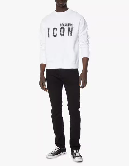 Dsquared2 Felpa girocollo icon spray - Unisex