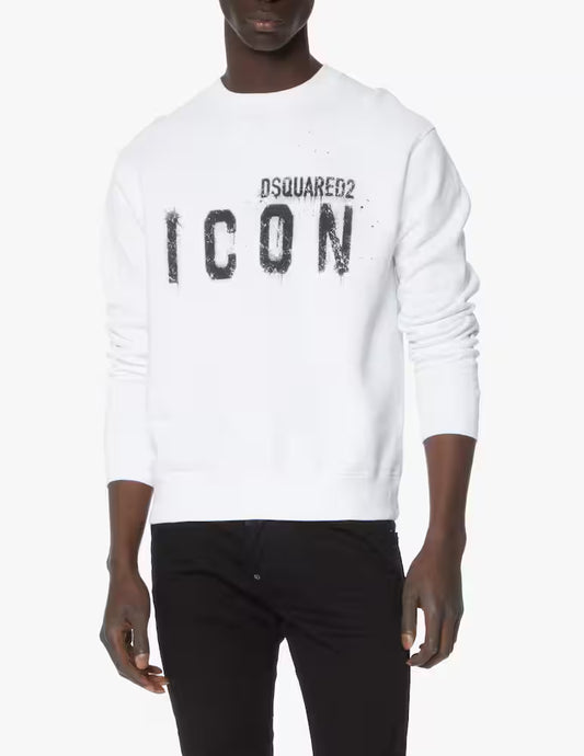 Dsquared2 Felpa girocollo icon spray - Unisex