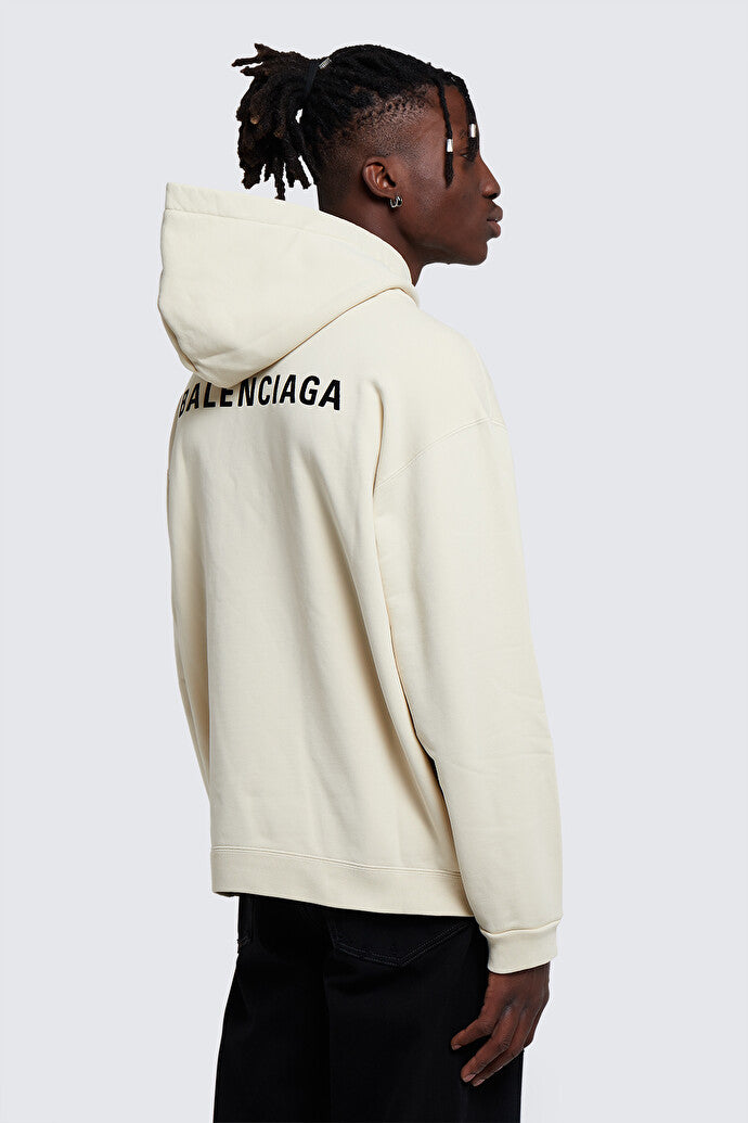 BALENCIAGA Felpa Logo Medium Fit Unisex