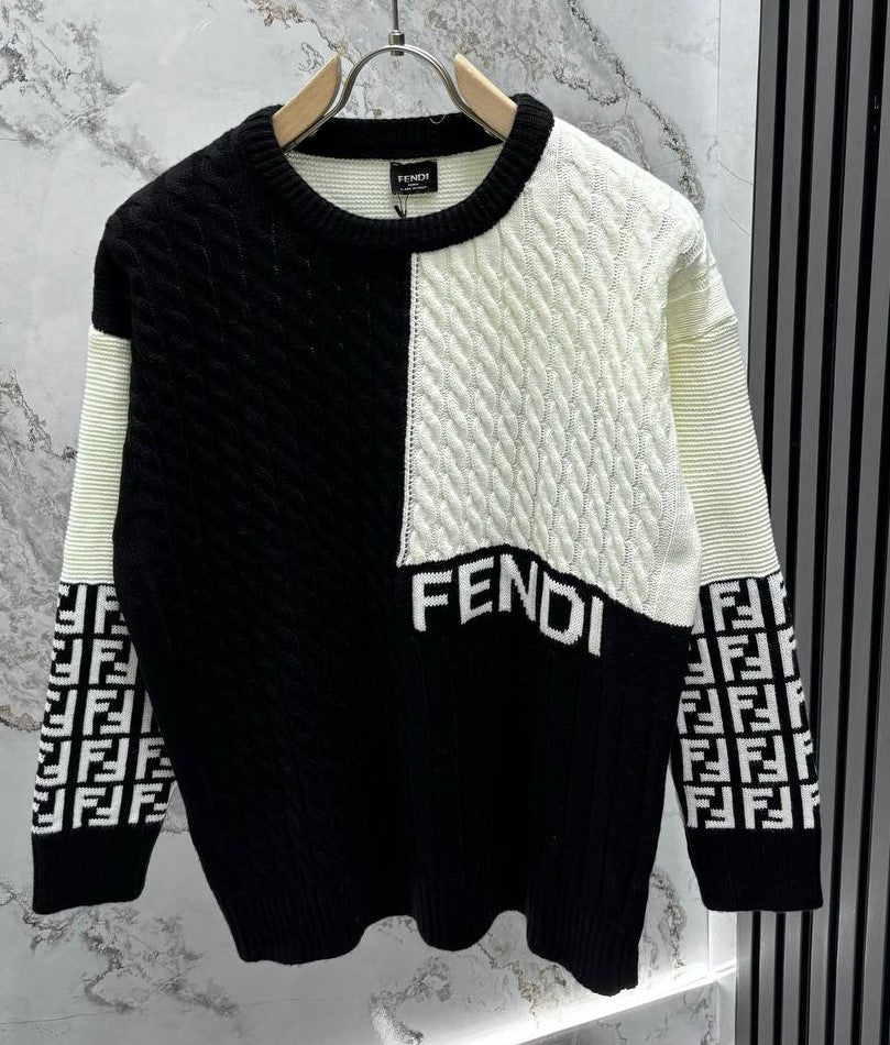 Fendi Maglione con logo FF