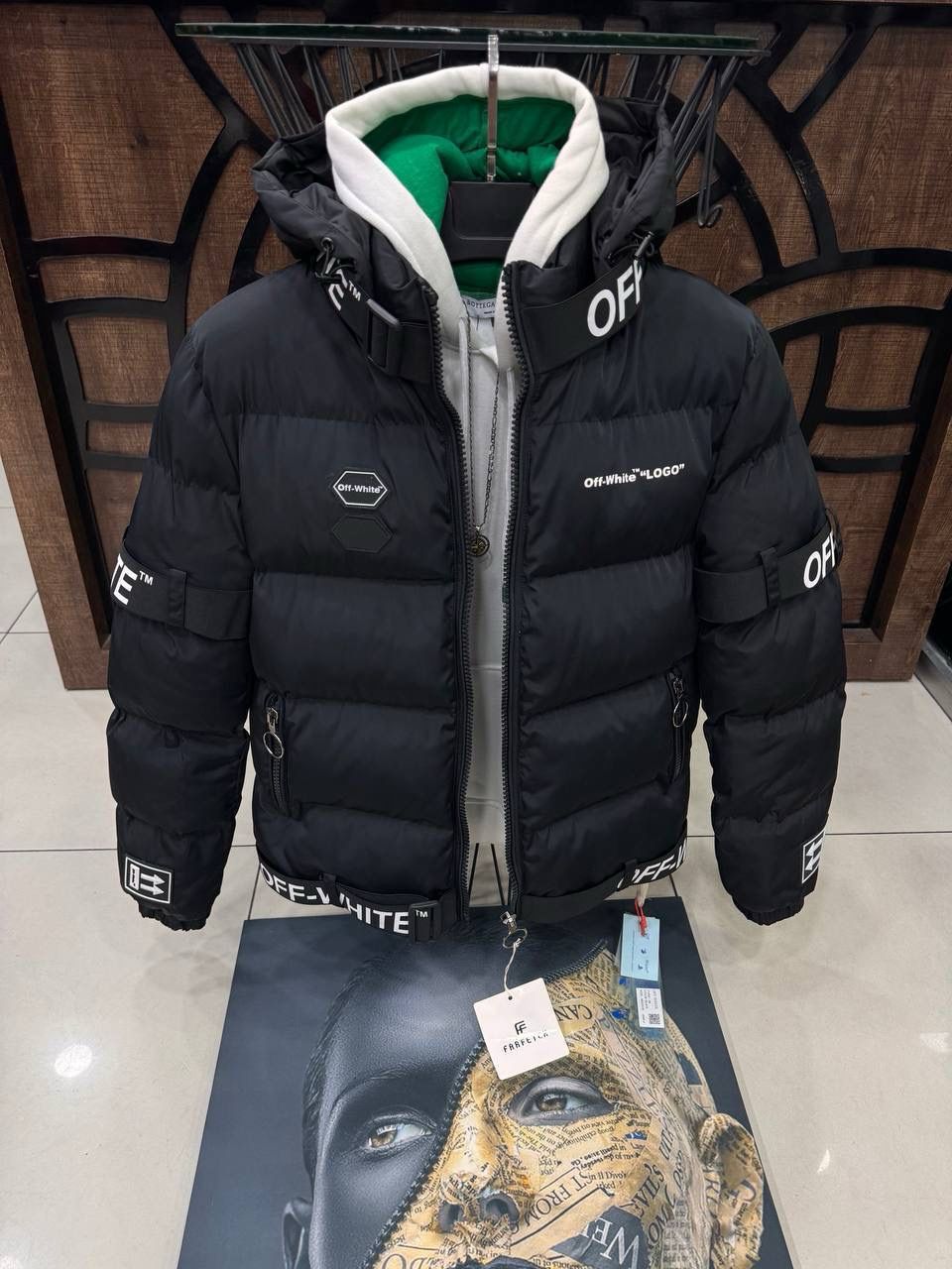 Off White Piumino