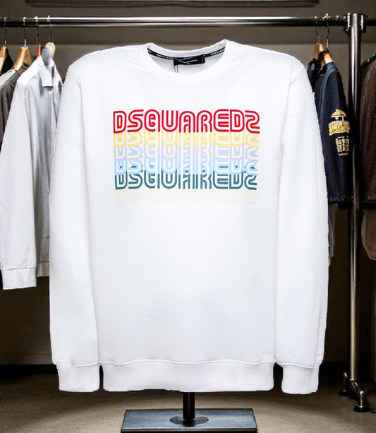 Dsquared2 Felpa Girocollo DIANA FIT Con Stampa Logo Unisex