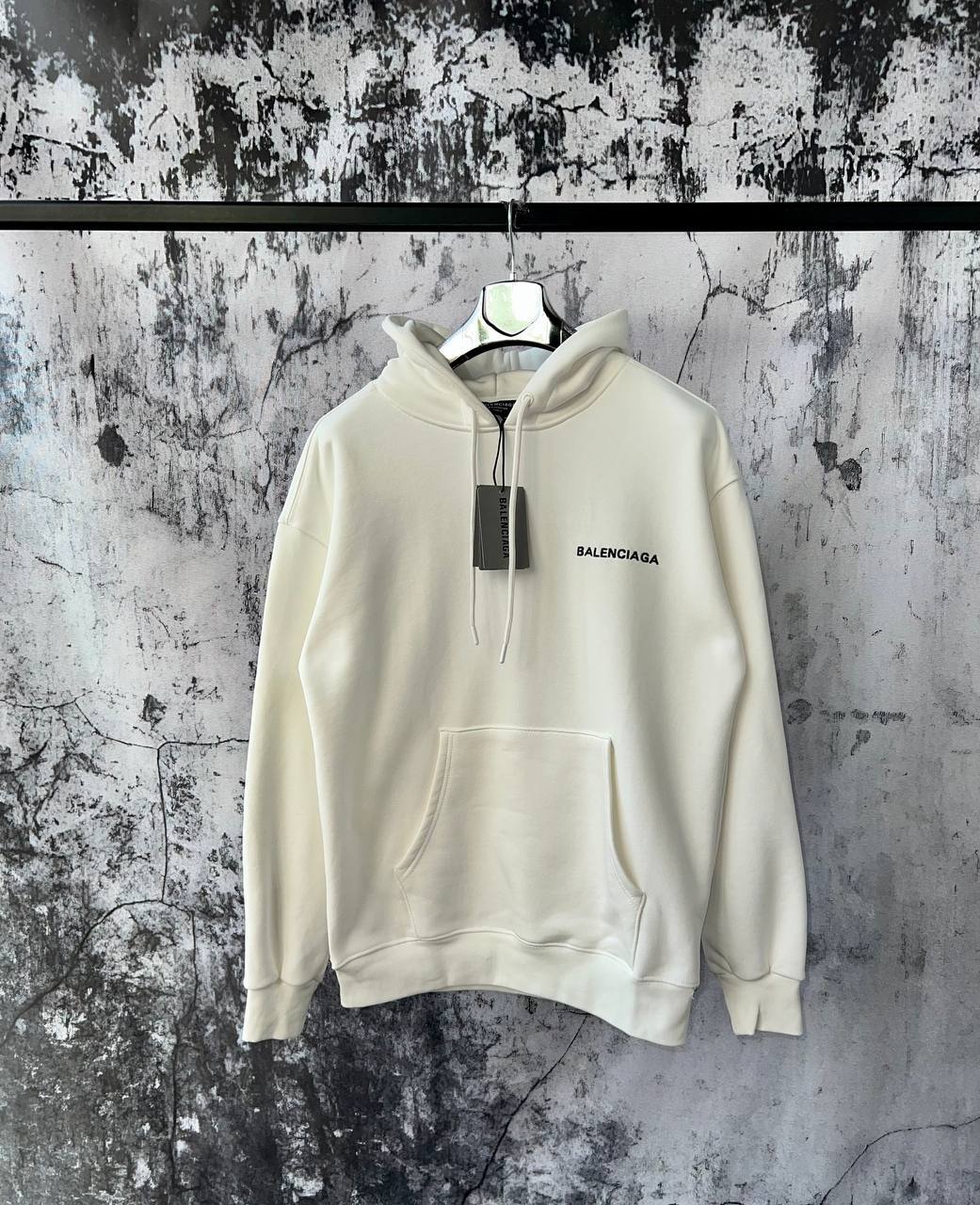 BALENCIAGA Felpa Logo Medium Fit Unisex