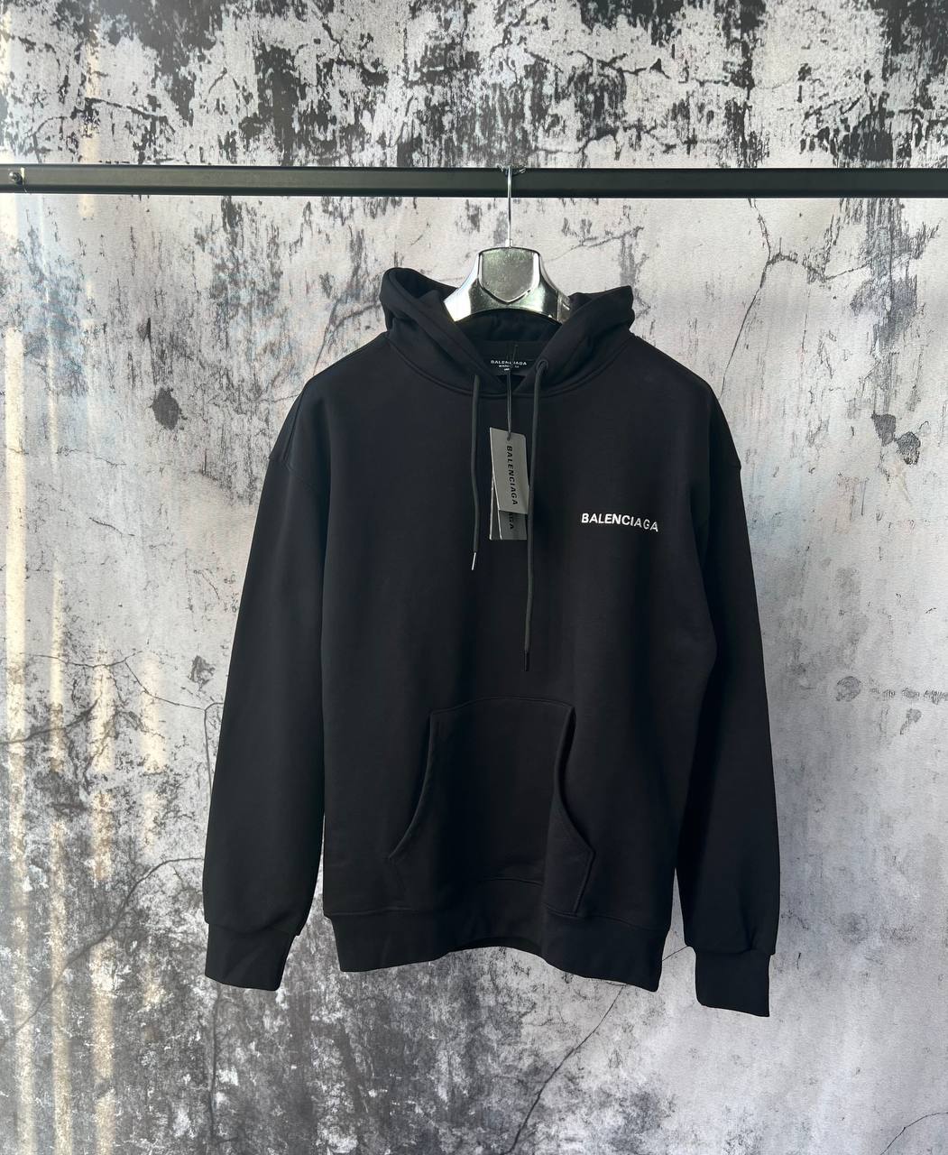 BALENCIAGA Felpa Logo Medium Fit Unisex