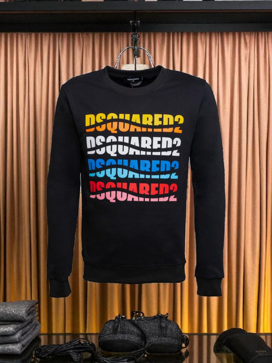 Felpa Dsquared2 girocollo con logo  Garzata. Unisex