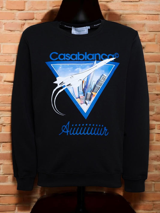 Casablanca Felpa stampa aiiiiir Unisex