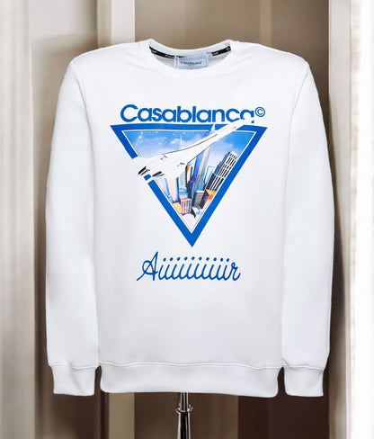 Casablanca Felpa stampa aiiiiir Unisex
