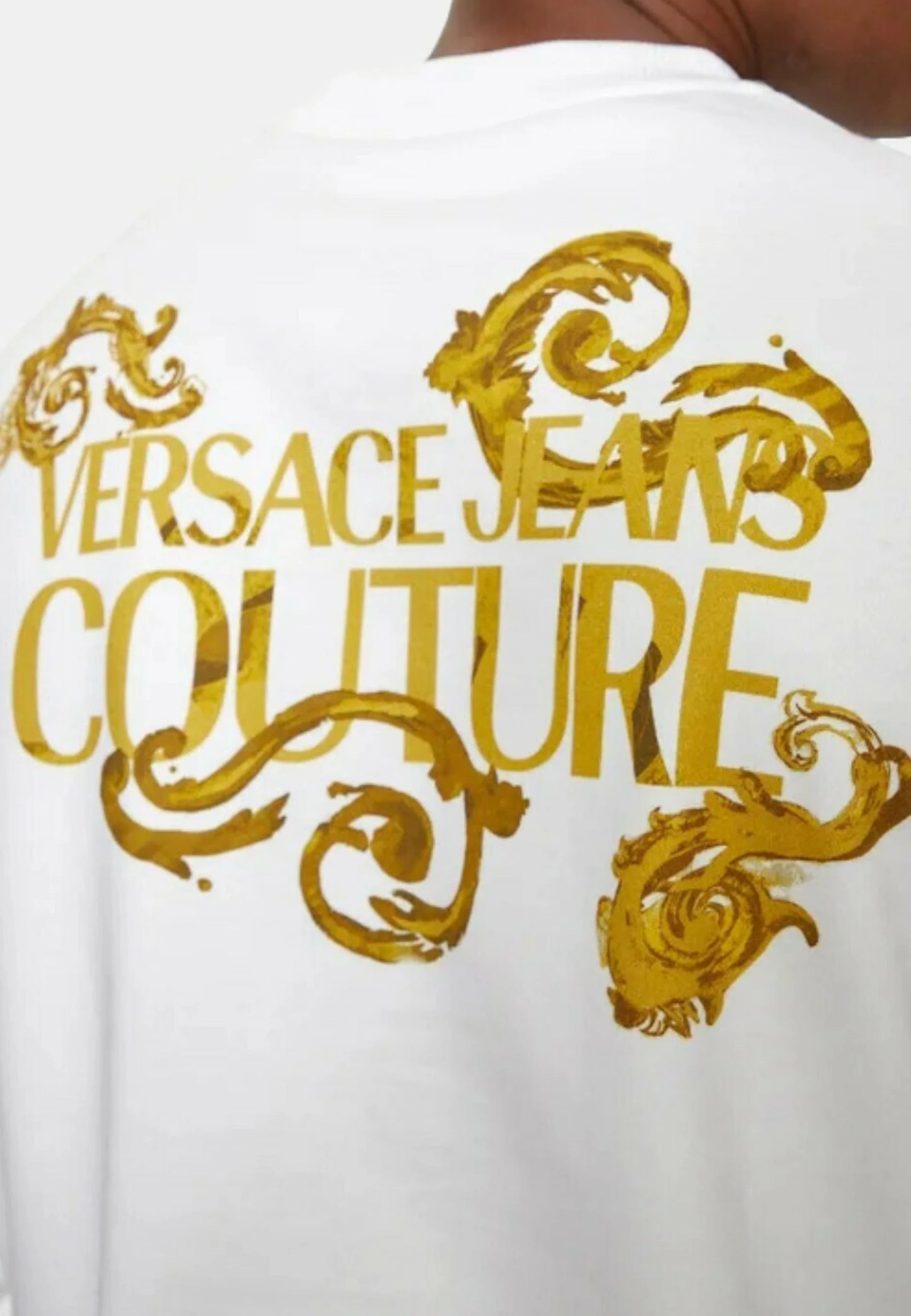 Versace Jeans Couture Felpa Watercolour Couture