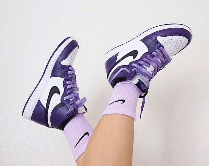 Nike Custom Air Jordan 1 Low Pink/purple AJ1 High Q Jordan 1 Sneakers Active da Donna