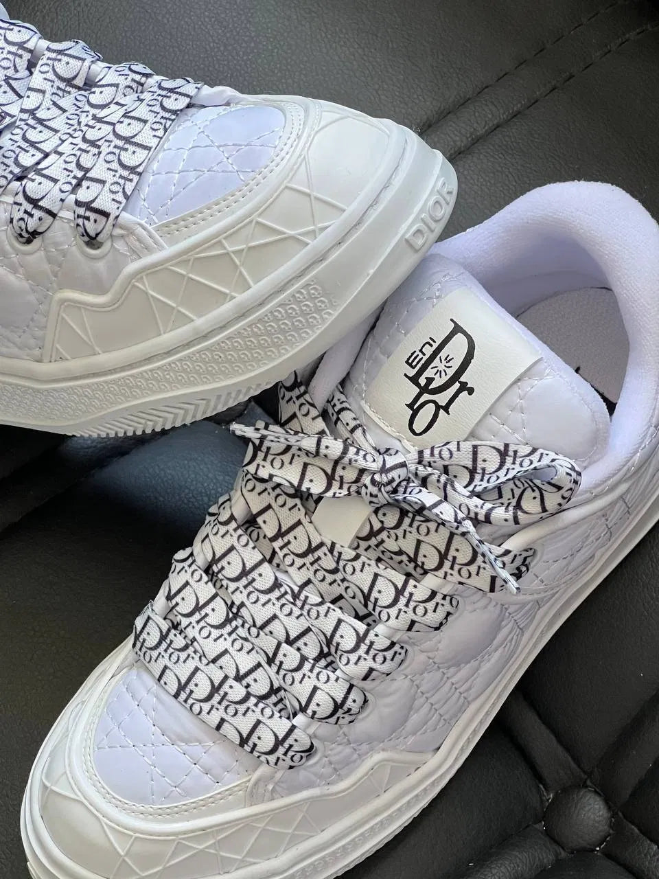 Dior B9S Skater ERL Nero Pelle di vitello Cannage trapuntata Da Donna Vari Colori