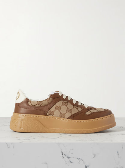 GUCCI Sneakers in pelle e tela GG Unisex